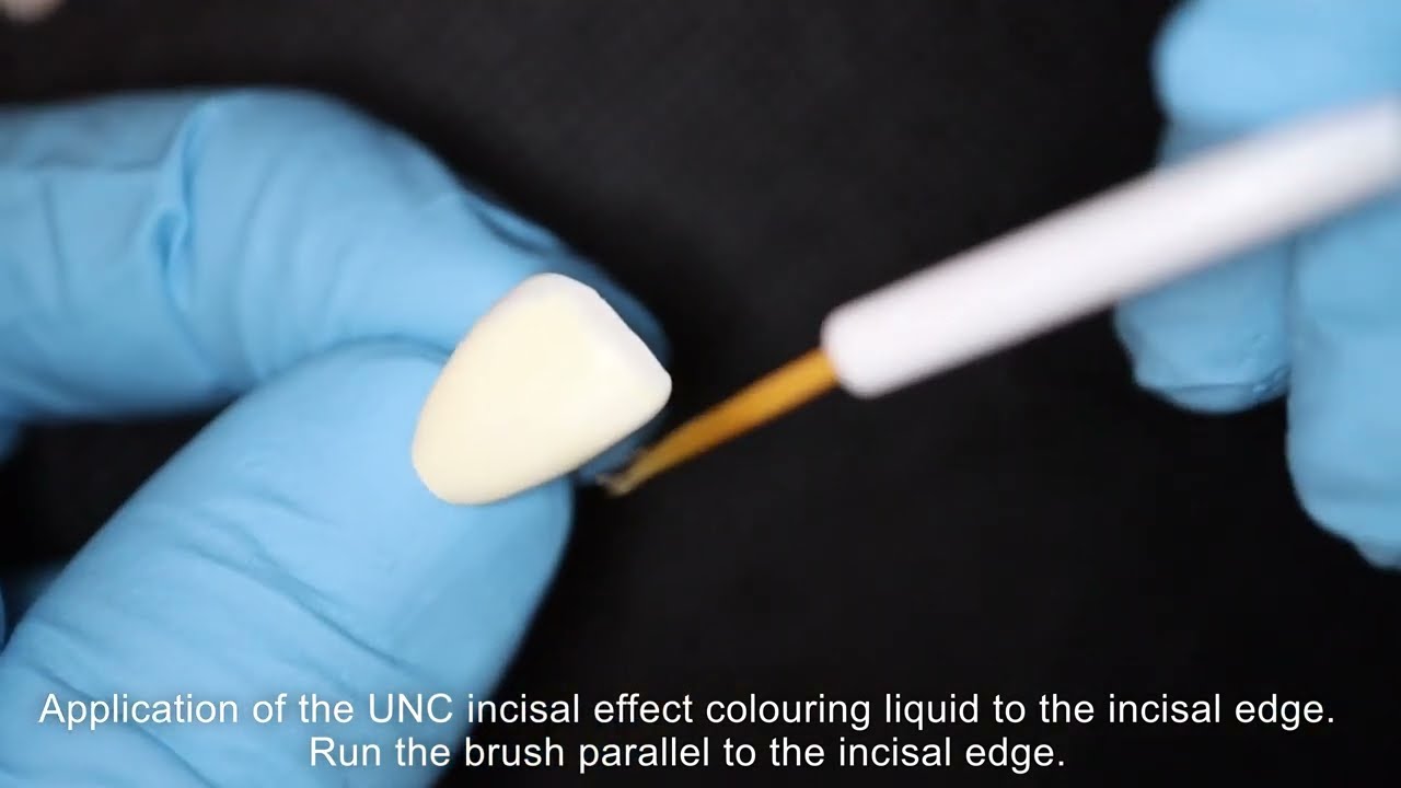 Colouring 3D printed (AON Inni-Cera) zirconia tutorial