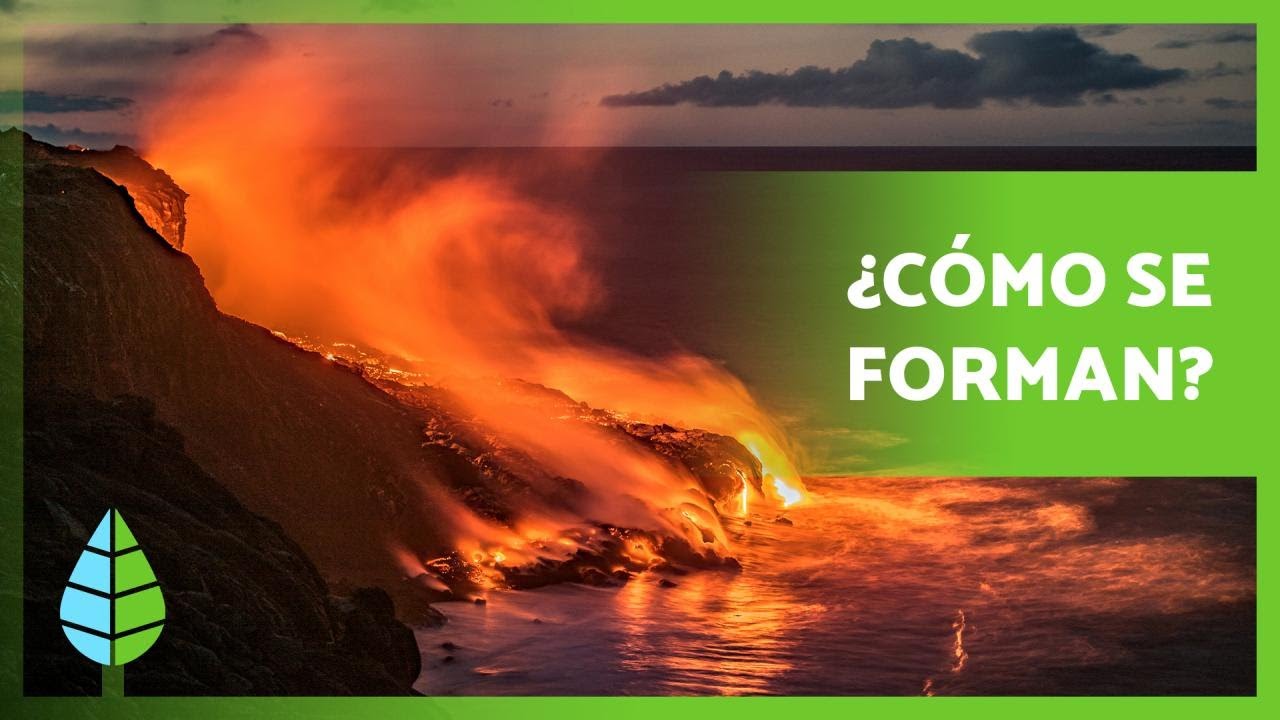 ¿Cómo se FORMA un VOLCÁN? 🌋 (Formación y Erupción Volcánica)