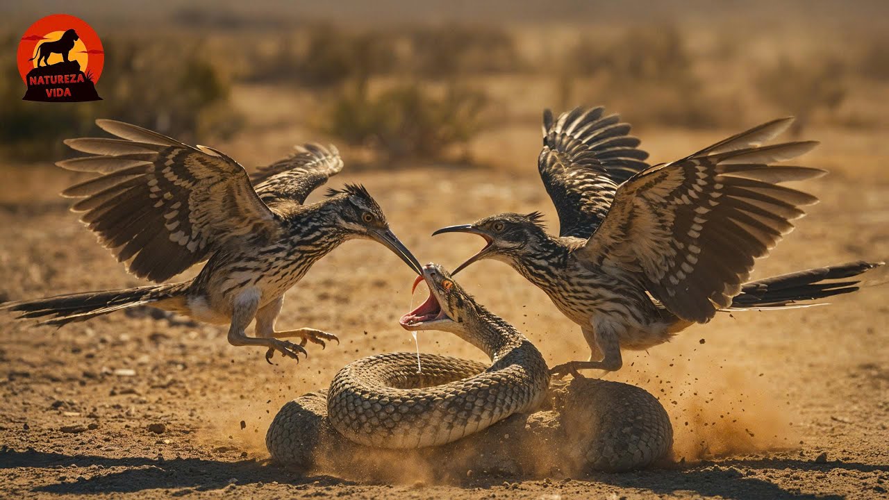 CASCAVEL VS CORRECAMINOS | Supervivencia en deserto de Sonora #animaisselvagens | Natureza Vida