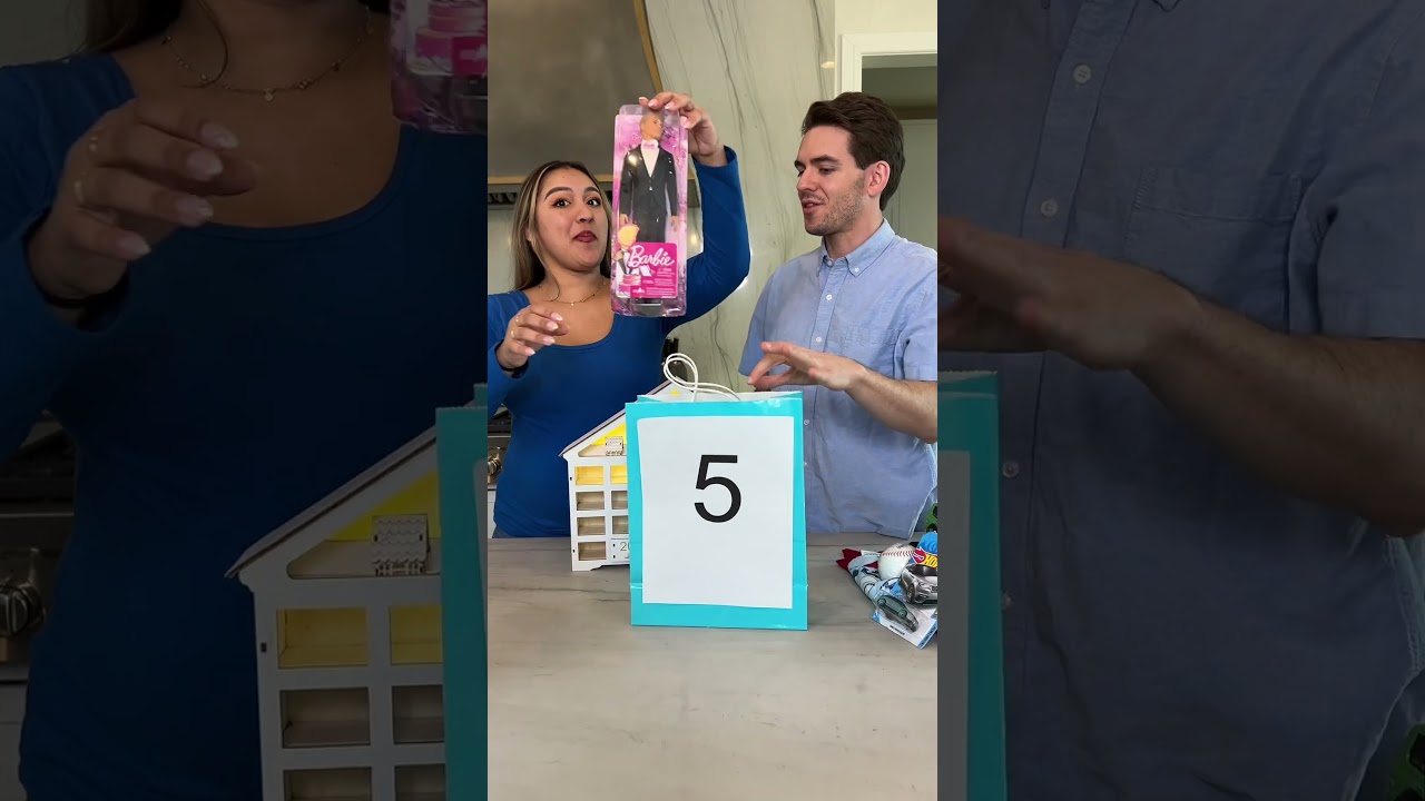 Christmas Advent Reveal: Boy or Girl? 🎄👶 #shorts #couples