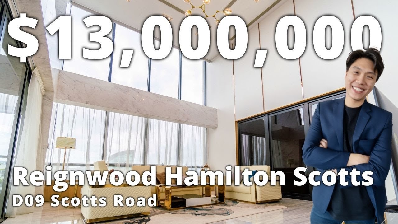 Spectacular Penthouse with Sky Garage ($13M) Reignwood Hamilton Scotts | Singapore Home Tour Ep.170