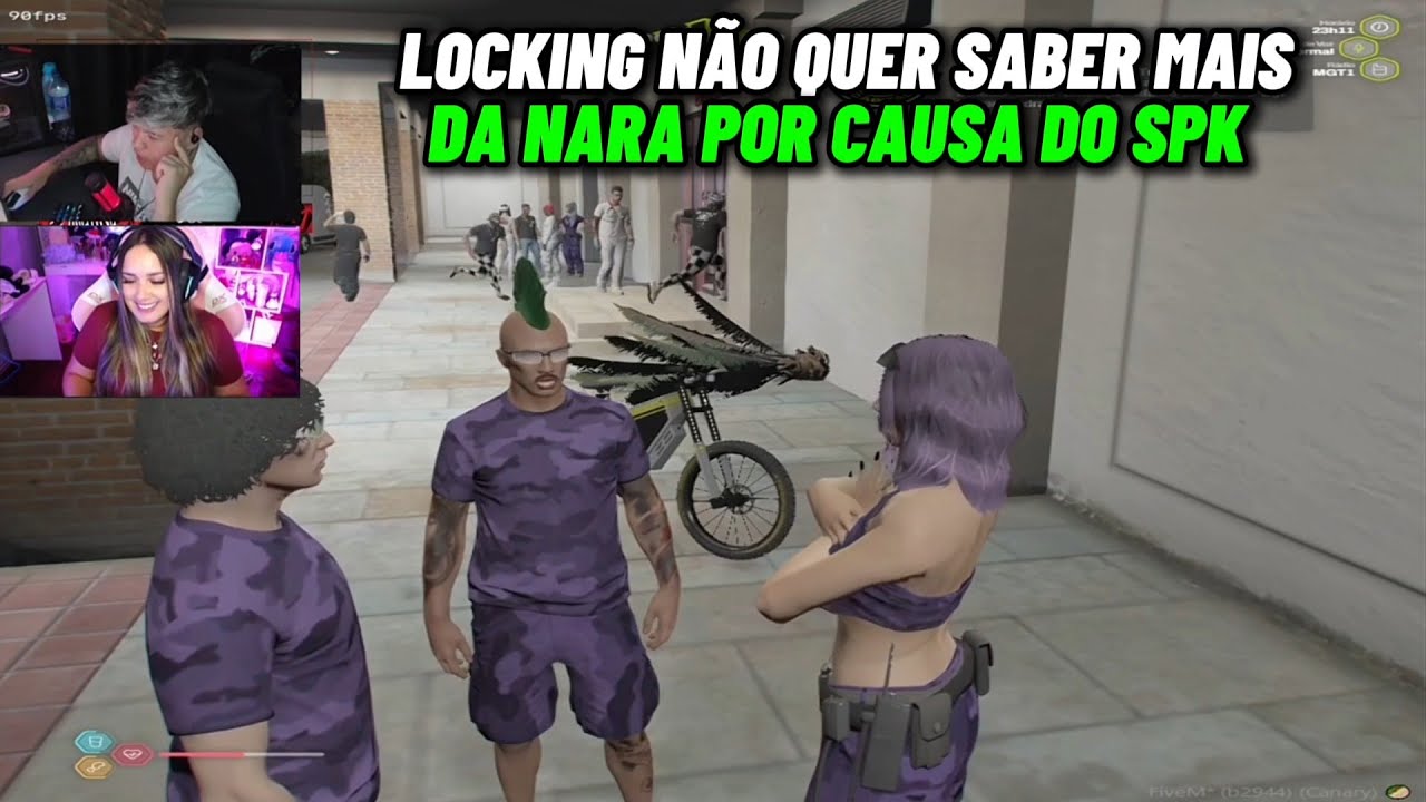 LOCKING NÃO QUER SABER MAIS DA NARA POR CAUSA DO SPK | VISÃO DA NARA