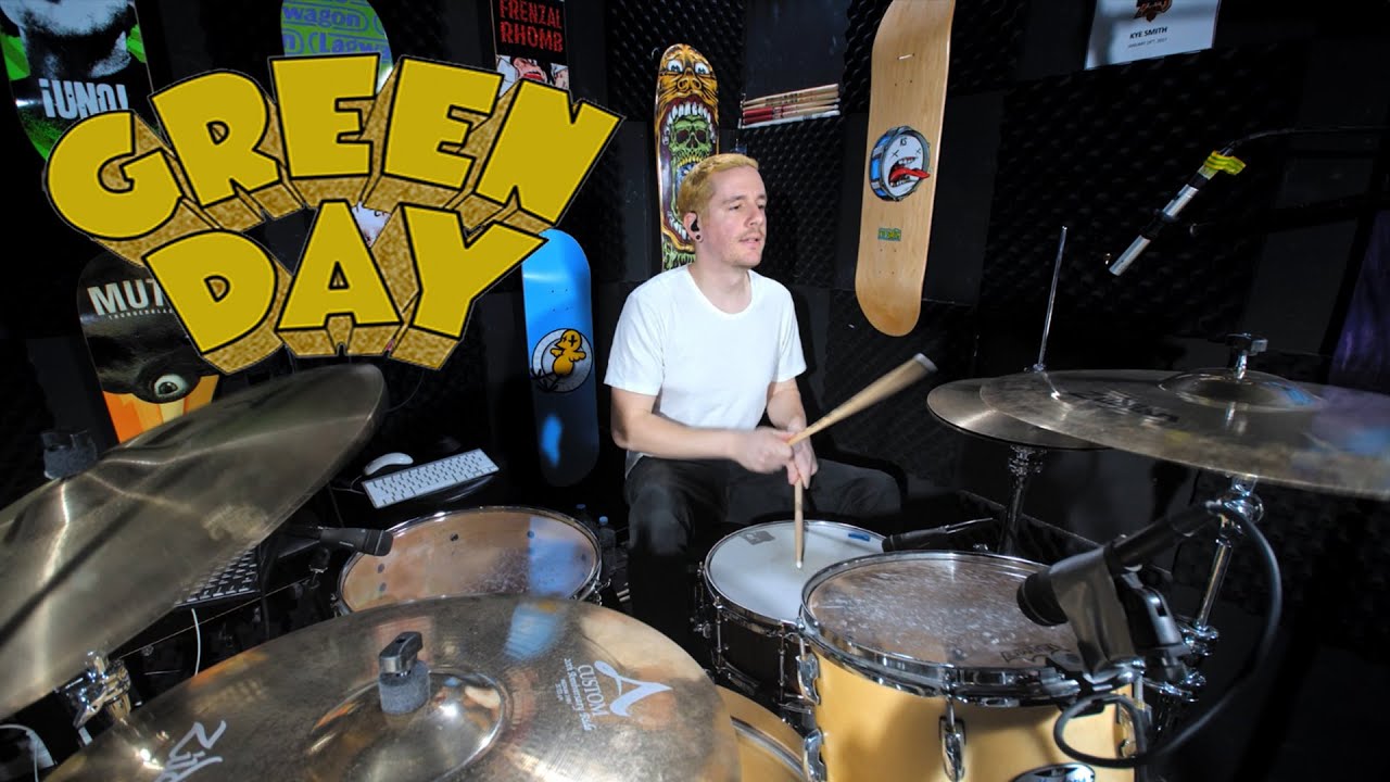 Green Day - Welcome to Paradise (Live Stream Drum Cover) - Kye Smith