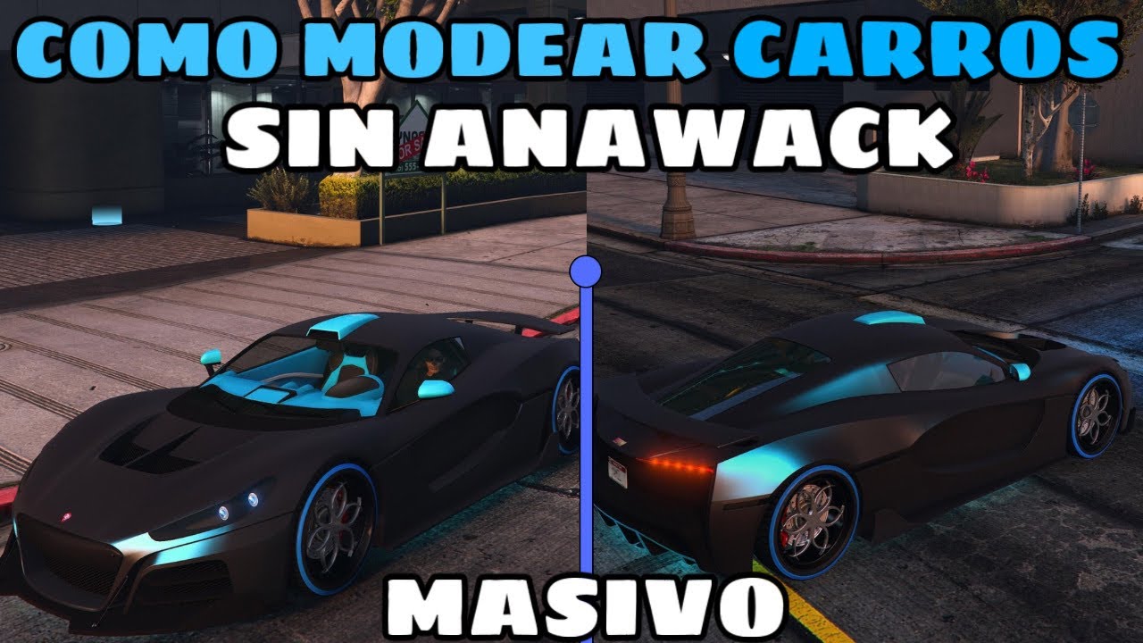COMO MODEAR carros SIN ANAWACK || PARA TODAS las PLATAFORMAS || MASIVO || GTA online 