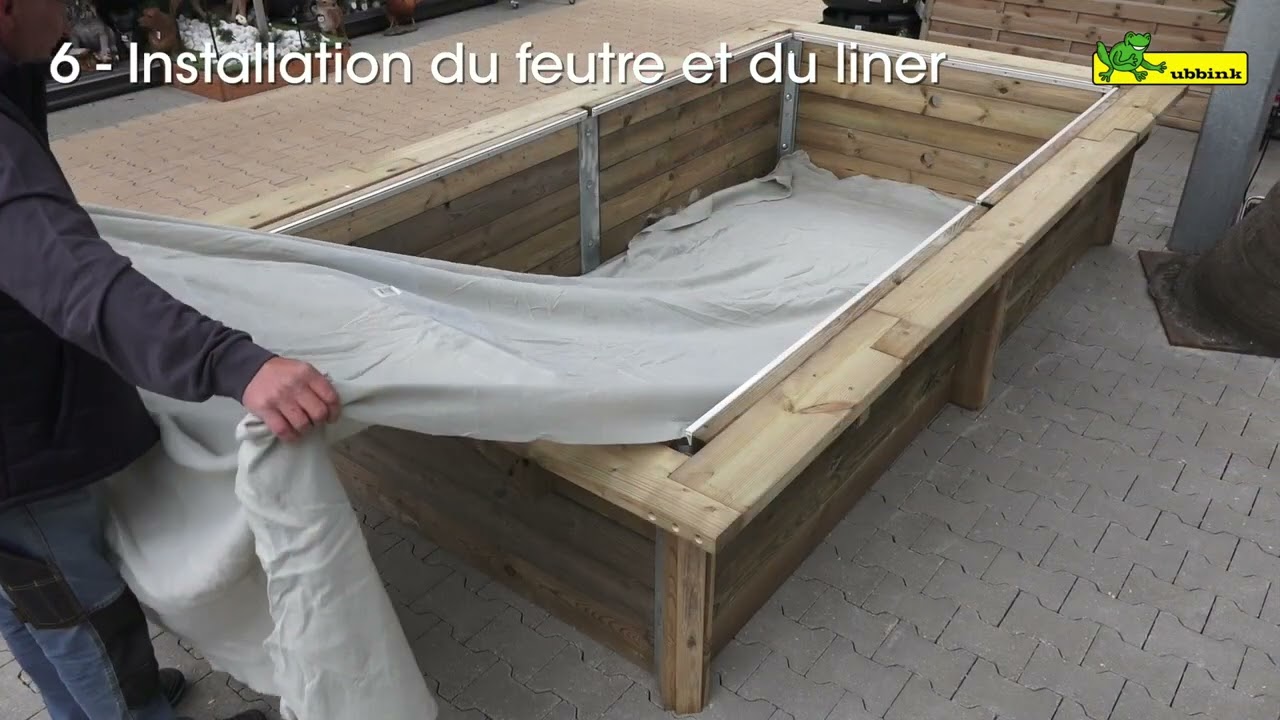 TUTO : comment monter sa piscine bois AZURA 200X350 - UBBINK