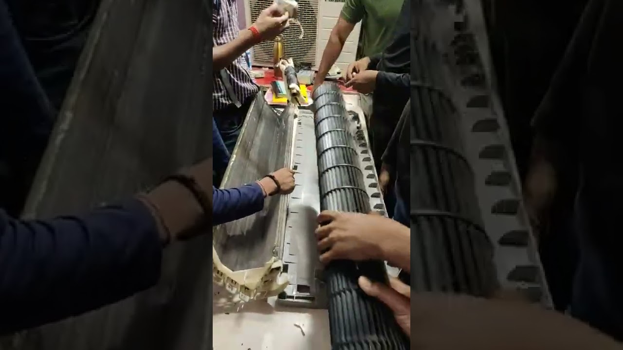 Split AC Repairing Course class Practical Call 9990 879 879