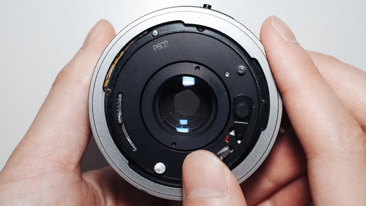 Canon FD Lens Manual Aperture Check (Silver Mount)