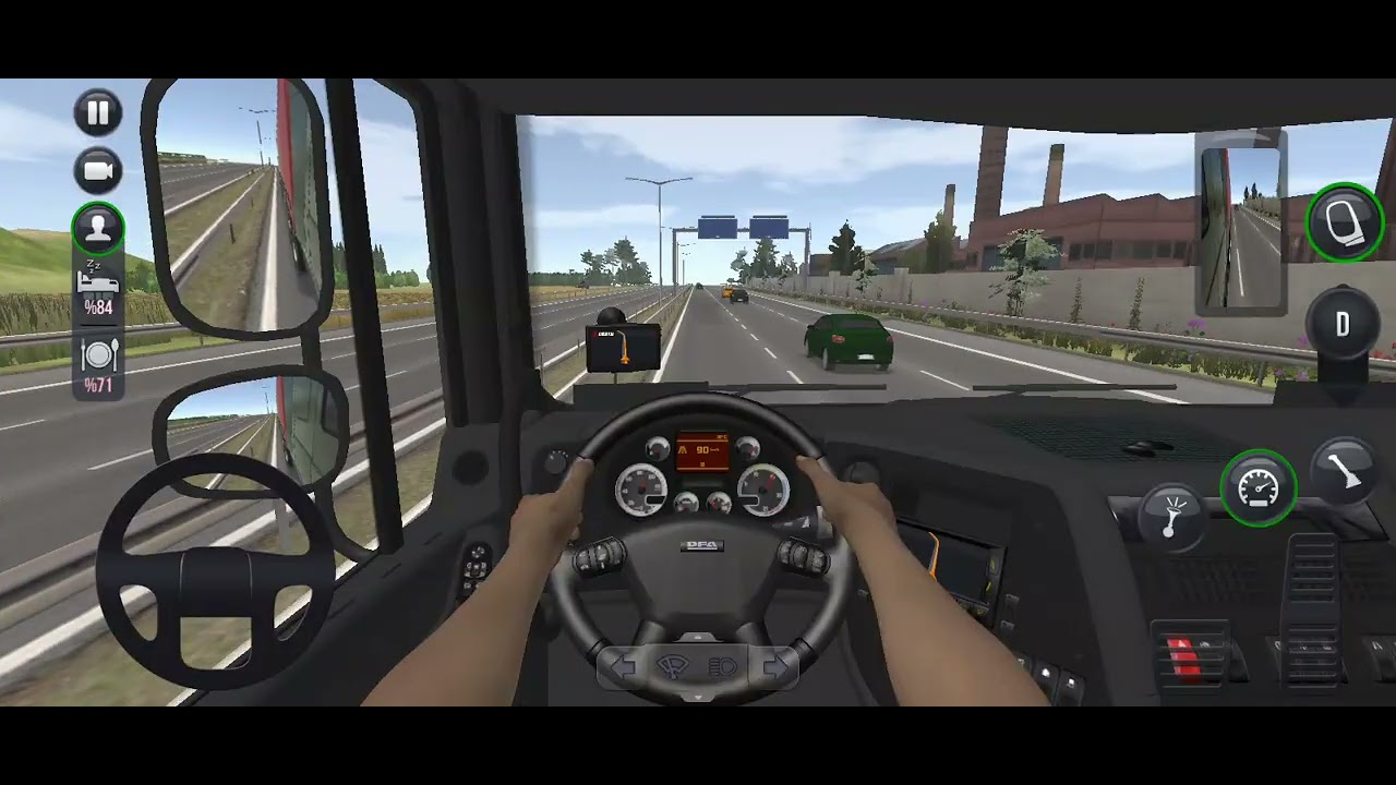 Transportó y muebles y choco sin querer a un autobús/truck simulator ultimate/#123