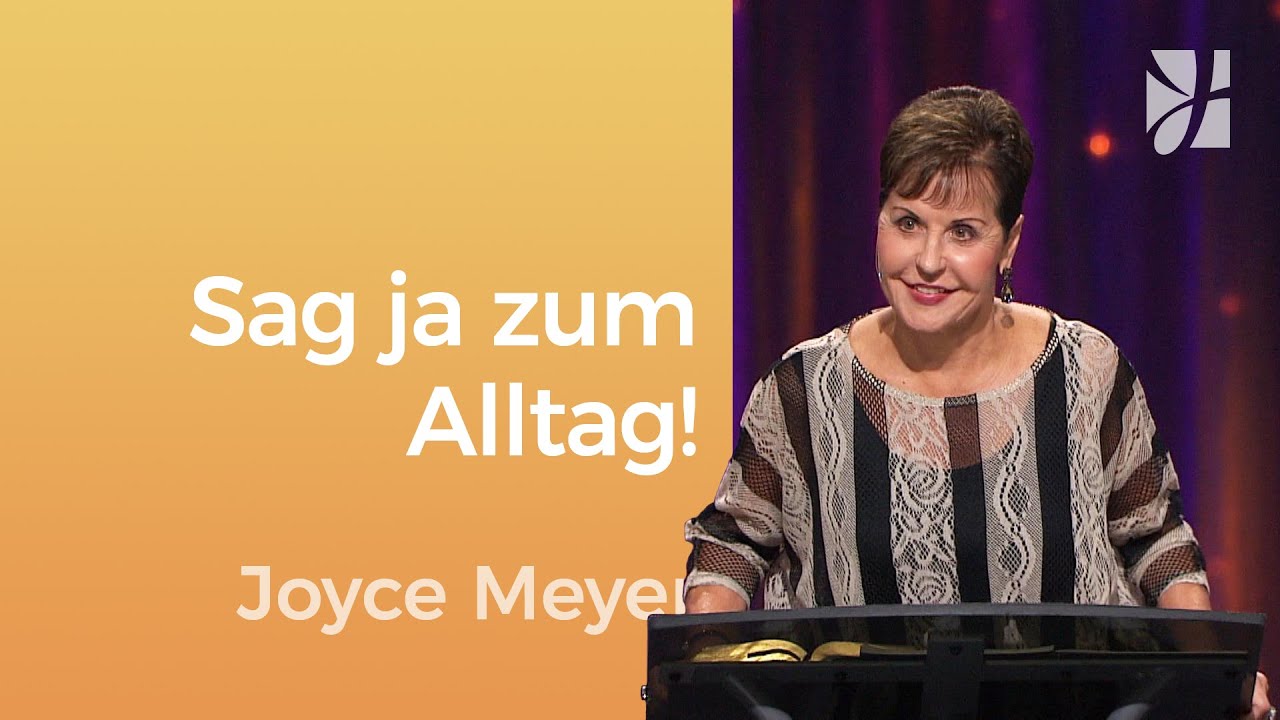 Normalität: Lerne, DEIN alltägliches Leben zu 👌 genießen – Joyce Meyer – Seelischen Schmerz heilen