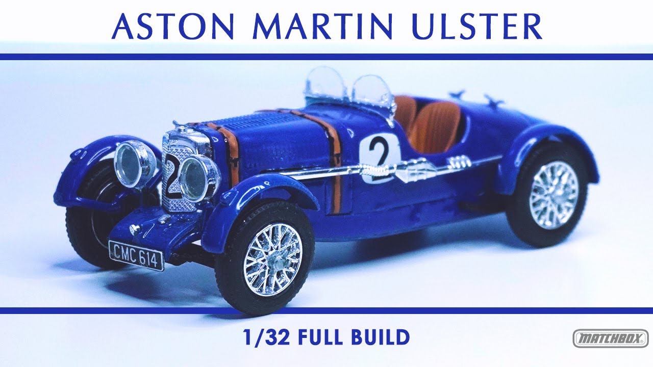 Building Aston Martin Ulster 1934 | MATCHBOX 1/32 scale | full build | Plastic Model