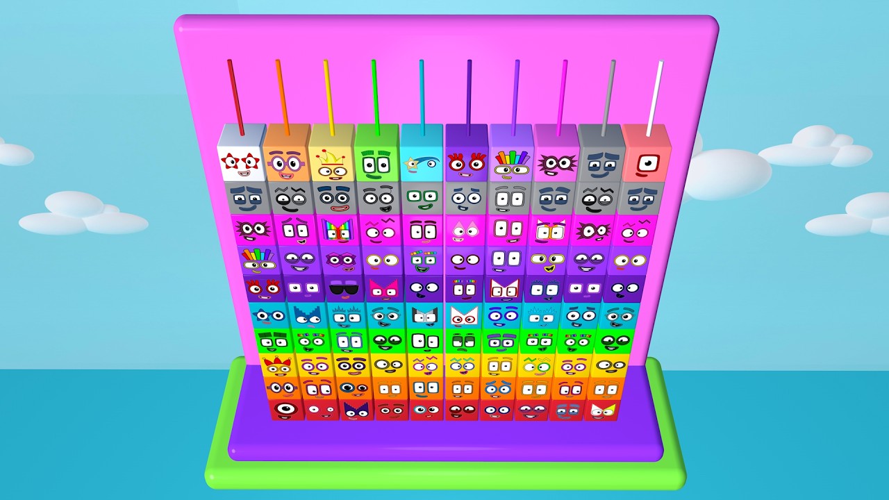 Let's Count 1 - 100 with Numberblocks | Easy & Super Fun Counting for Kids