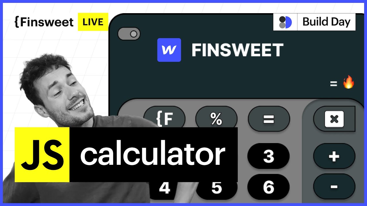 #177 - Build a JavaScript calculator in Webflow