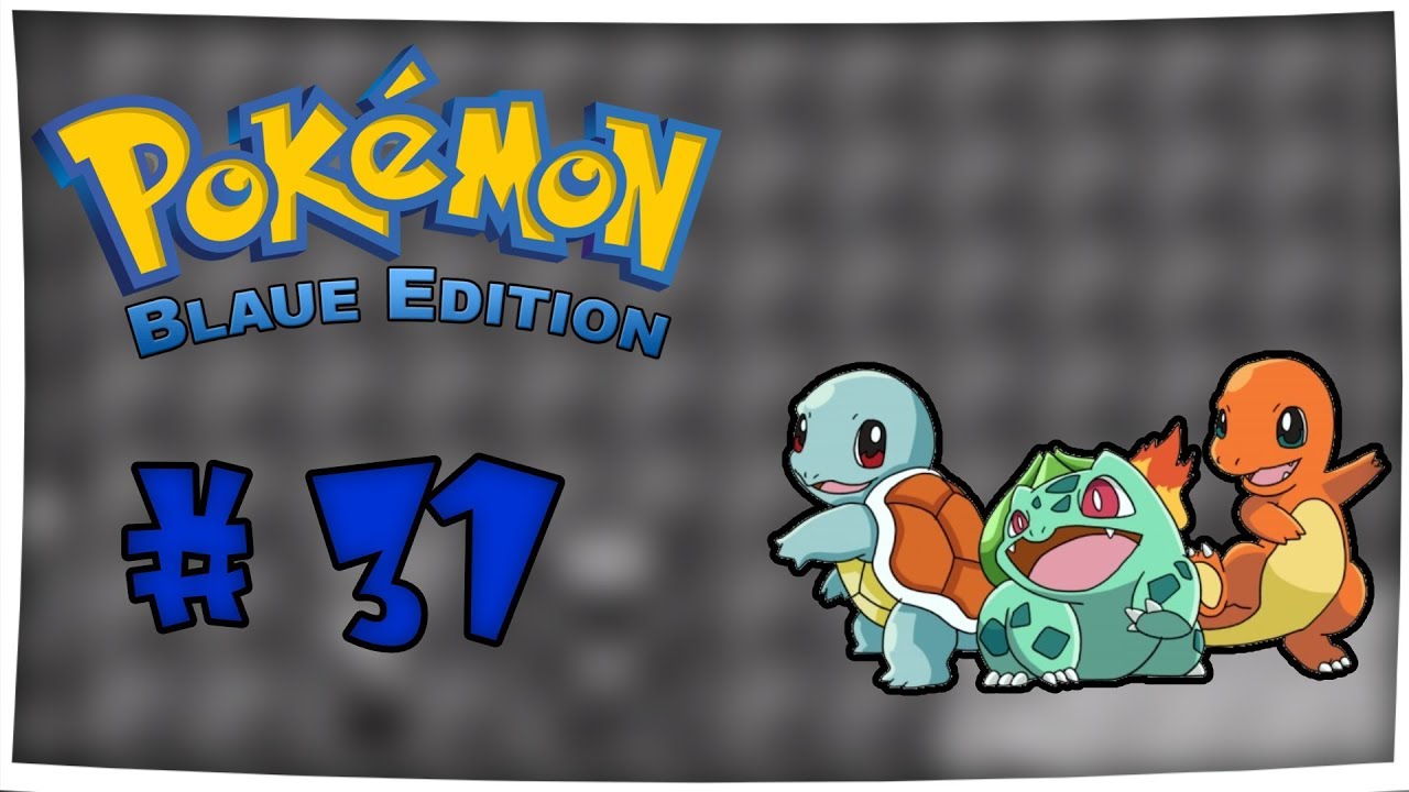 LET'S PLAY POKEMON BLAUE EDITION (1996) 
