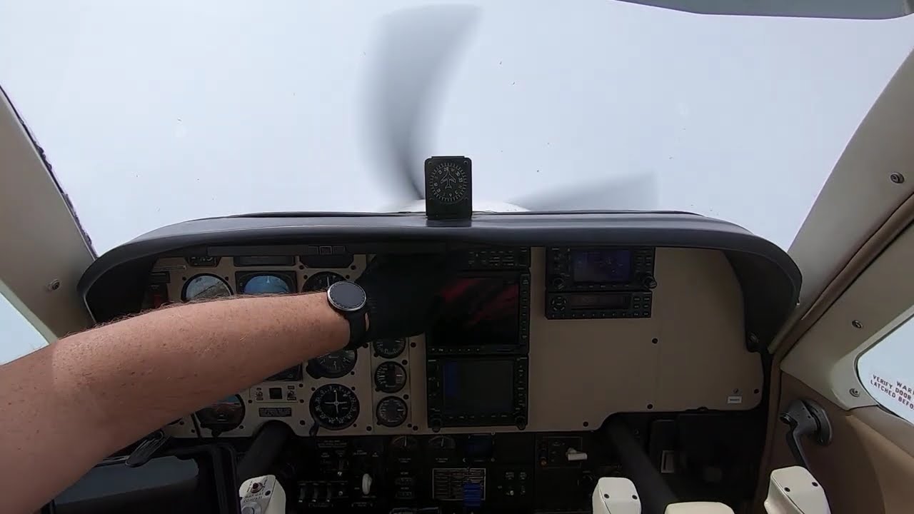 Short RNAV in the Beech Bonanza, ATC Audio