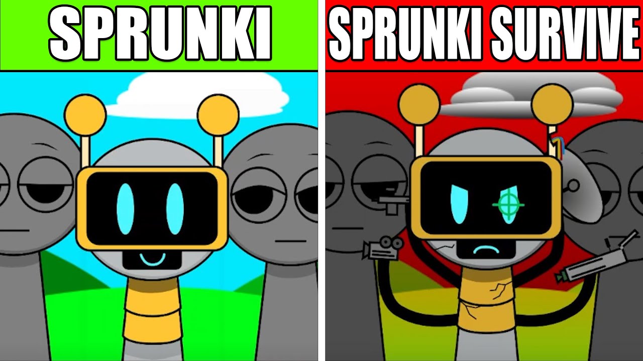 Incredibox Sprunki Mix: Sprunki VS Sprunki Survive
