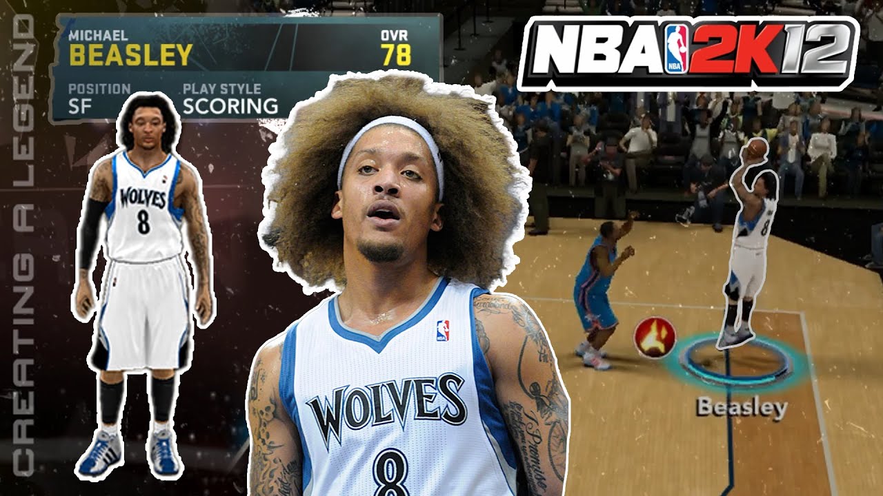 NBA 2K12: PLAYING AS MICHAEL BEASLEY