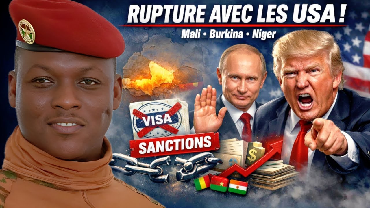 Ibrahim Traoré : visa coupé, sanctions ? Exportations -10 à -15%… jusqu’où ça va ?