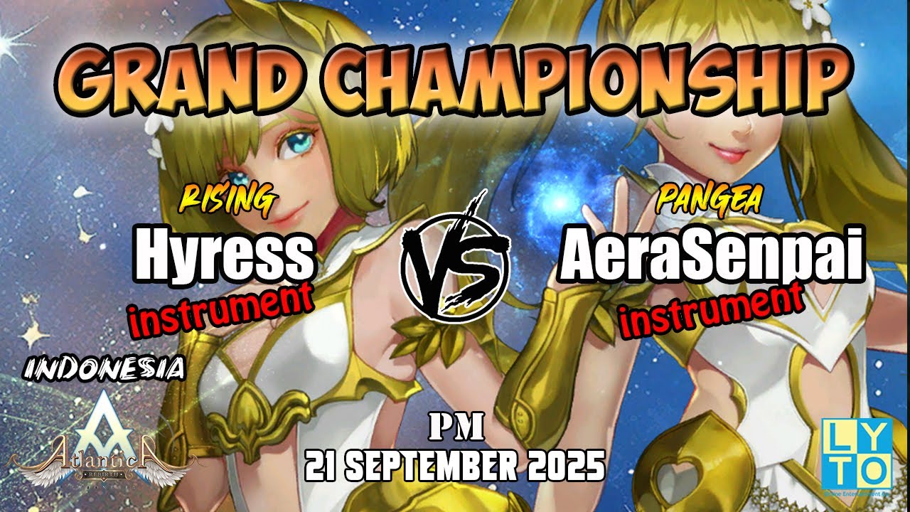 Hyress vs AeraSenpai PM Grand Championship 21 September 2025 | Atlantica Rebirth Indonesia
