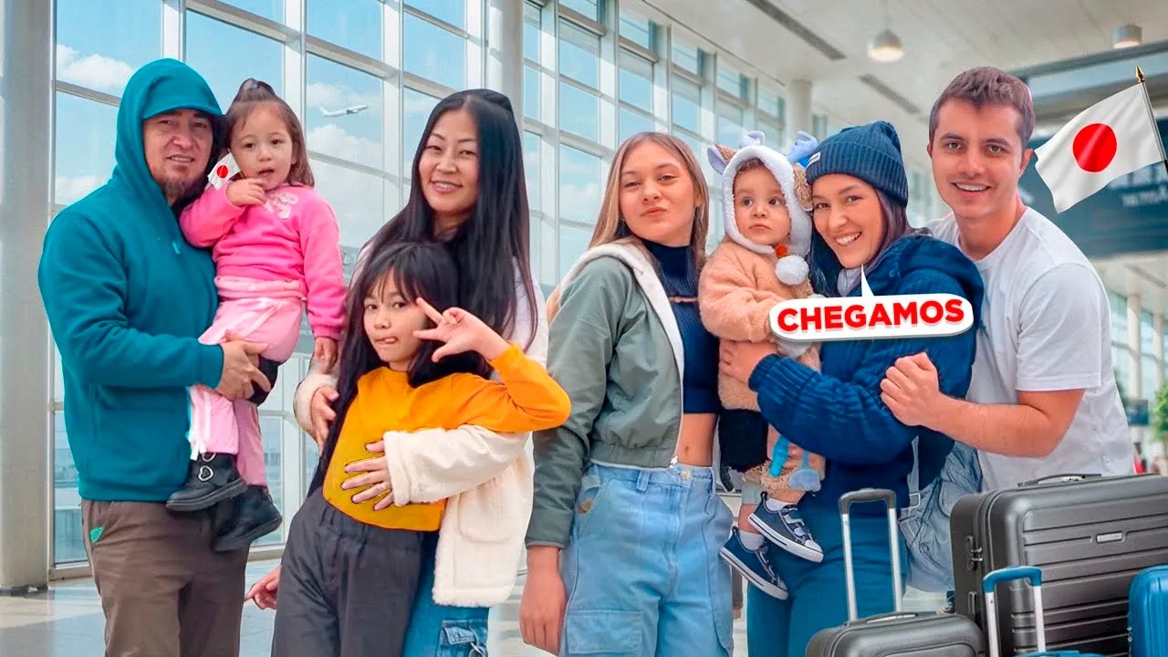 O REENCONTRO COM OS MALOUCOS NO JAPÃO!! | YU e FAMÍLIA
