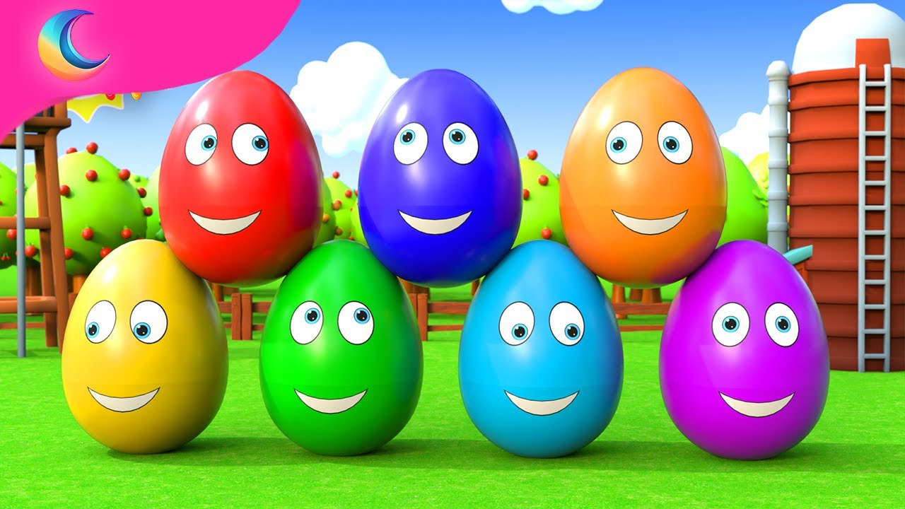 Surprise Eggs Kids Song | BluLoo Nursery Rhymes & Kids Songs