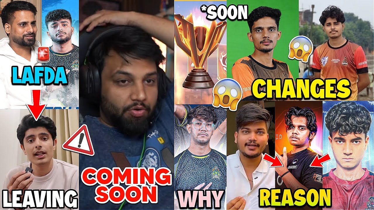 NG Pros and Total Gaming Changes 😳 TSG Update, Ajjubhai Leaving FF?🥶 Tournament COMING SOON ✅ WHY?