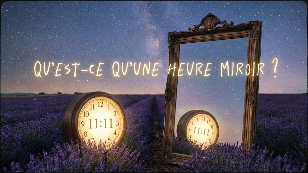 Qu'est-ce qu'une heure miroir ? Le guide pour décoder ces signes de l'Univers