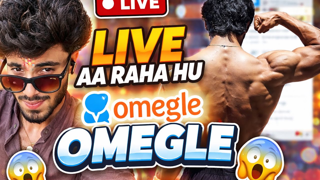 Omegle Live Day 21 | Body Flex & Crazy Reactions 💪🔥