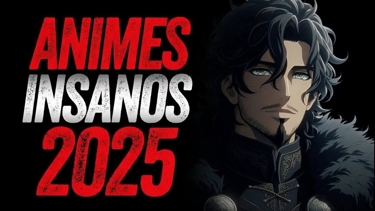 10 ANIMES INSANOS DE 2025 QUE VÃO TE VICIAR! (é sério)