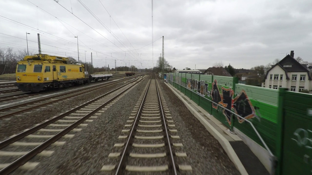 Cabinerit, Führerstandmitfahrt: Venlo - Kestert (Rechter Rheinstrecke) 4K UHD