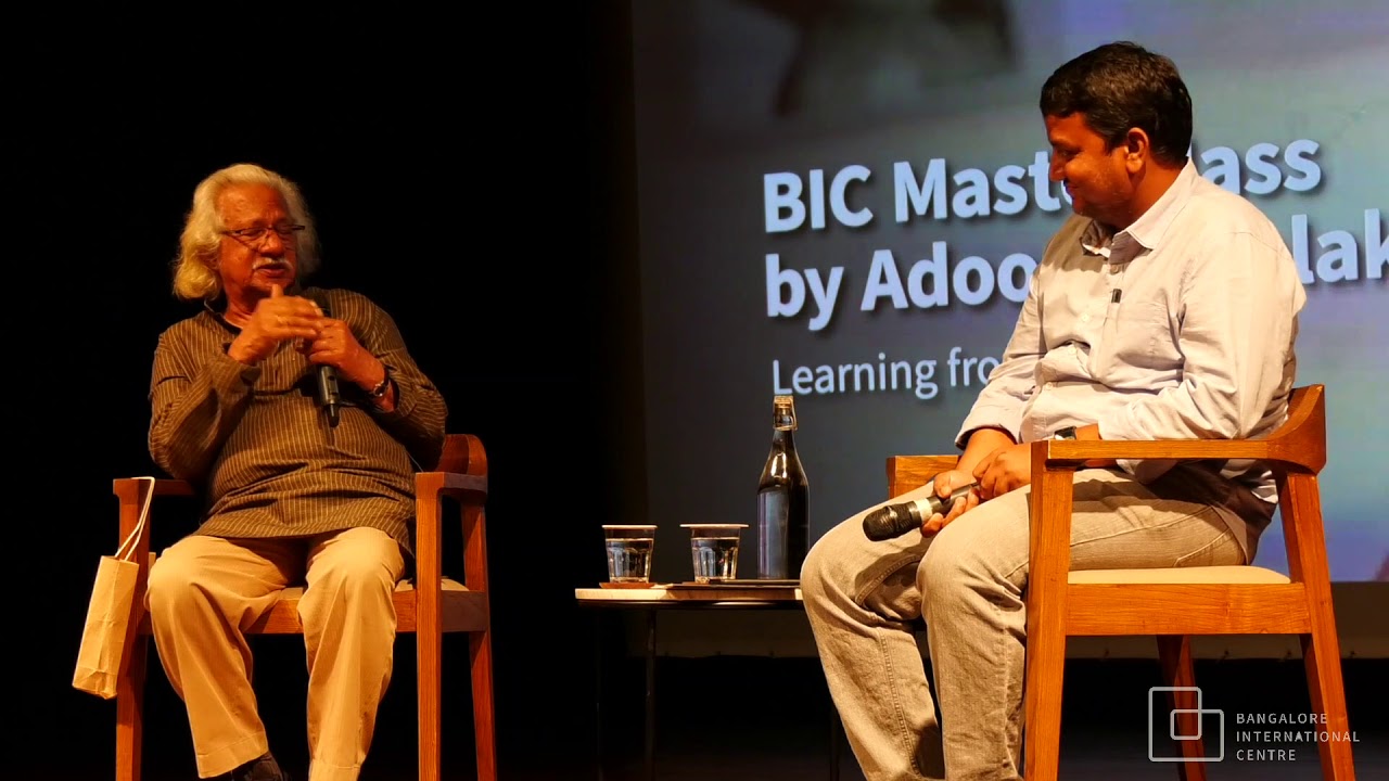 BIC Masterclass with Adoor Gopalakrishnan: Mathilukal (Walls)