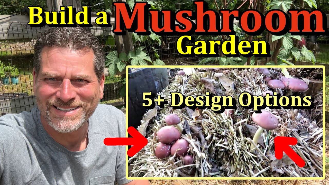 How to Grow Mushrooms in Your Vegetable Garden (Materials, Raised Beds, Containers)