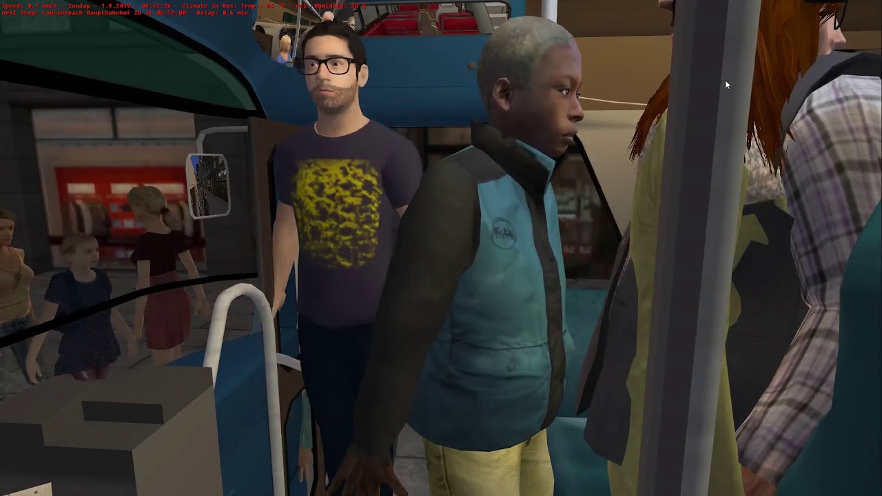 OMSI 2  BBS OMSI STCUM compagny ahlheim laurenzbach updated line SLZ_808 GM FISHBOWL 1985 STCUM