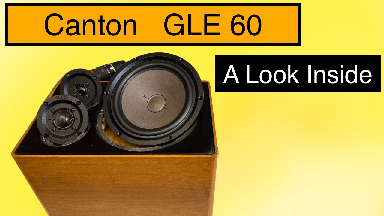 Canton GLE 60 - A Look Inside