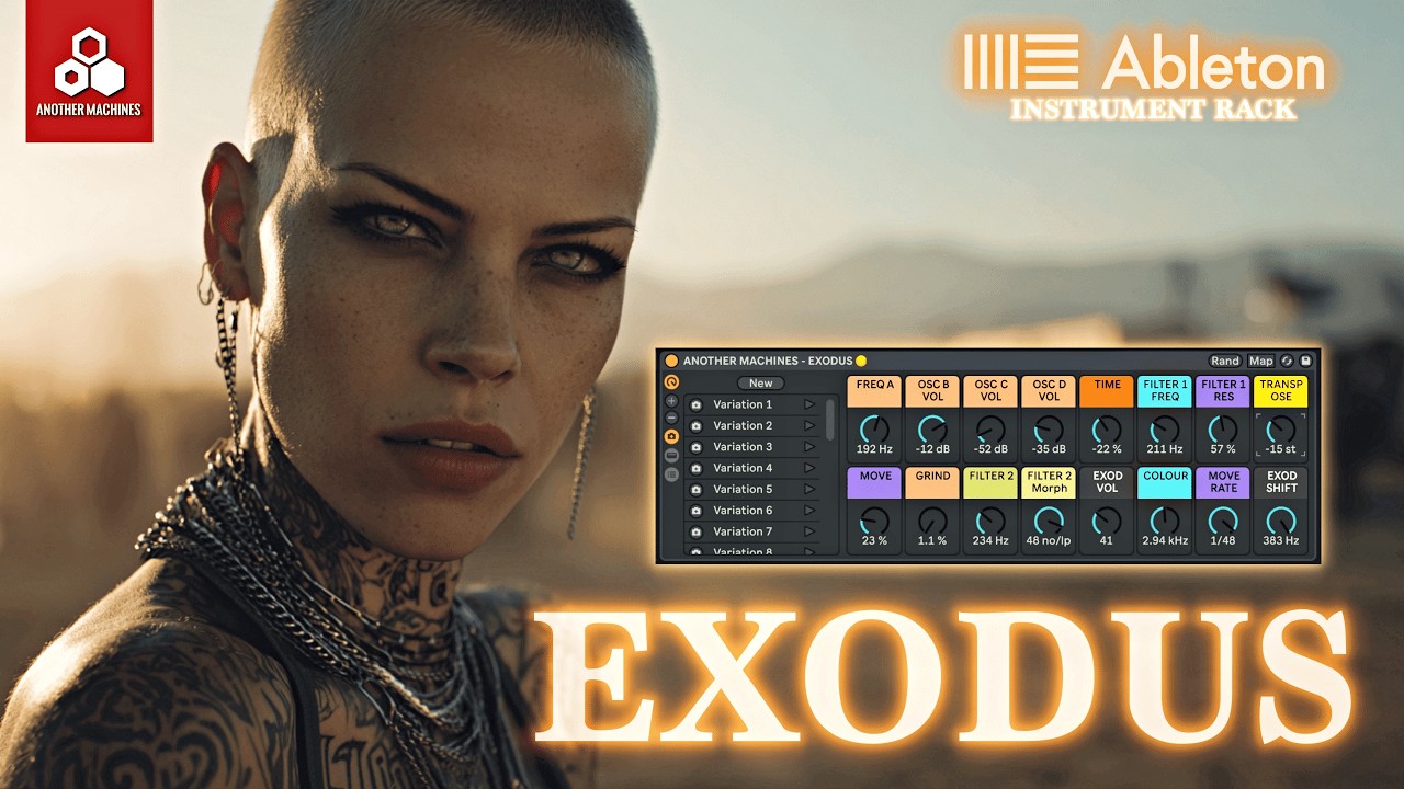 EXODUS – FM Instrument Rack for Ableton Live 11 Suite | Techno Sound Design 🎛🔥