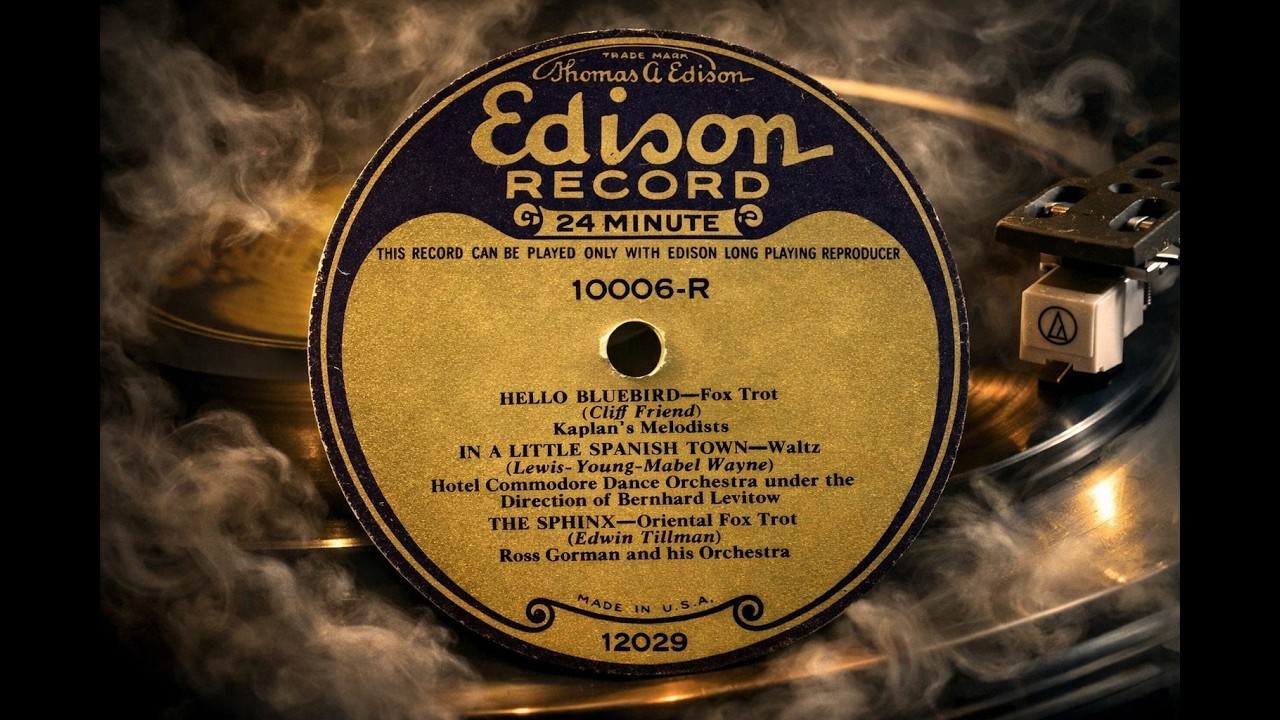 12 Minutes at 80 rpm: The Edison Long-Playing Dance Record 10006-R [1927]