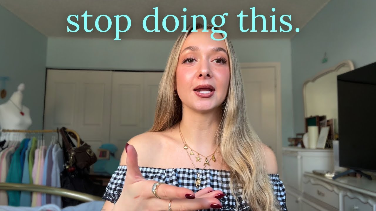 habits that quietly ruined my confidence 