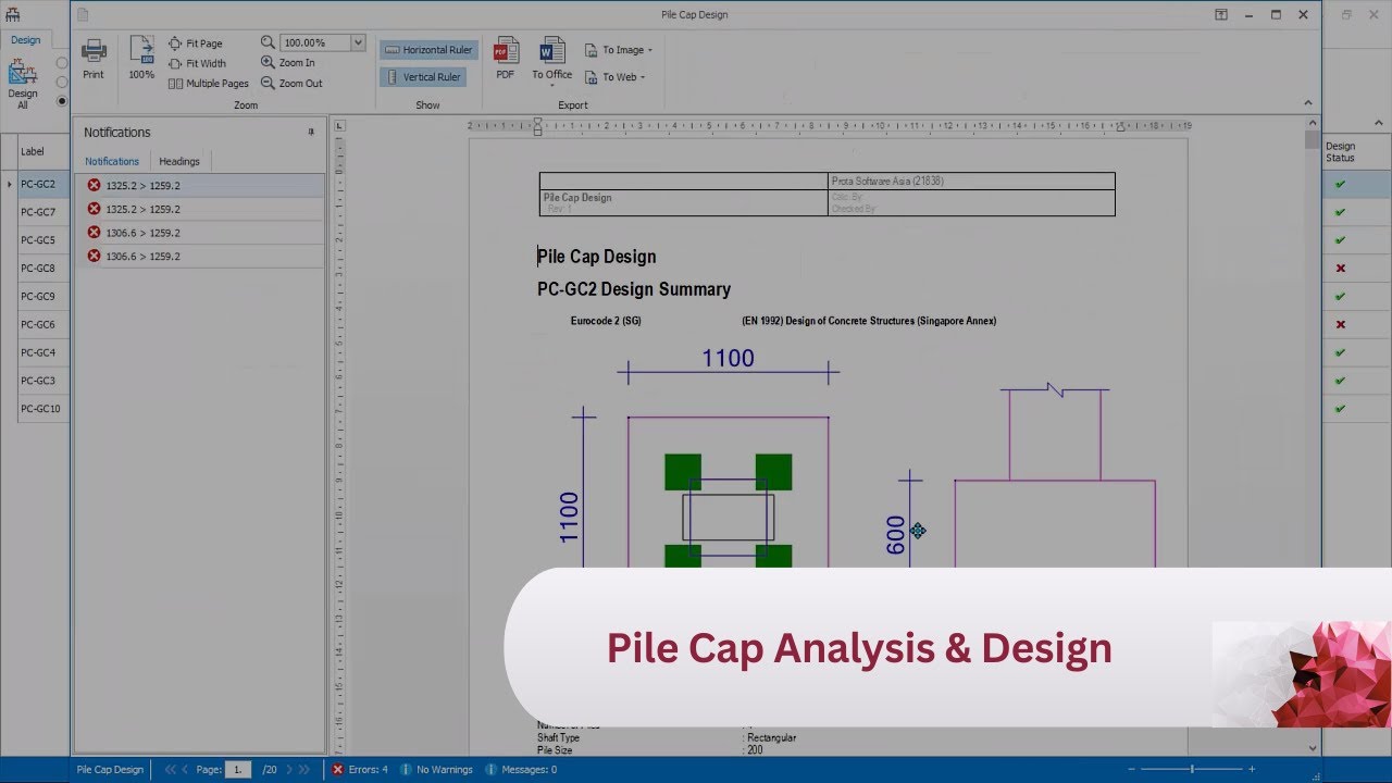 23 Pile Cap Analysis & Design