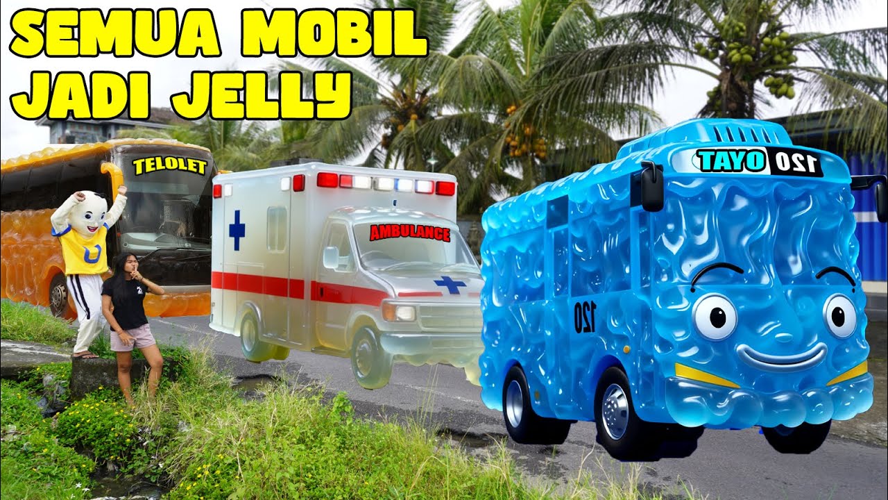 SEMUA MOBIL BERUBAH JADI JELLY!?