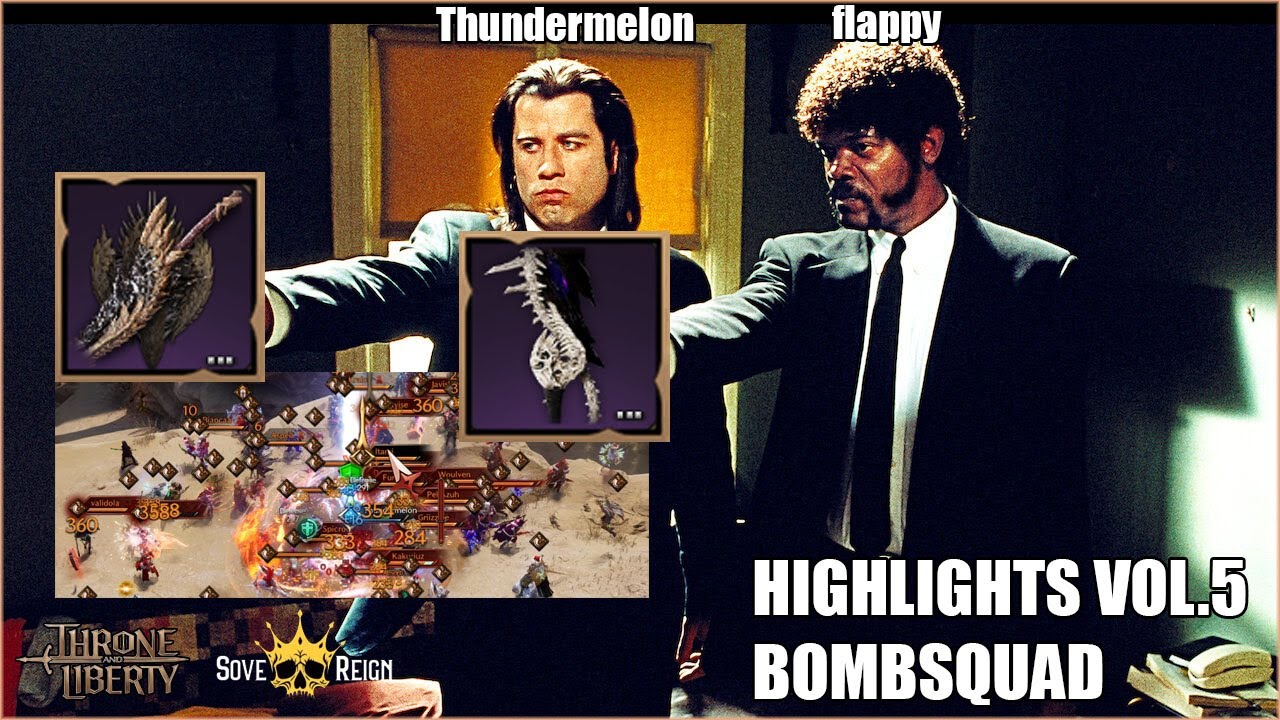 BOMBSQUAD w/ comms - Highlights Vol.5 | Throne and Liberty (Spanish/English) EU STARFALL