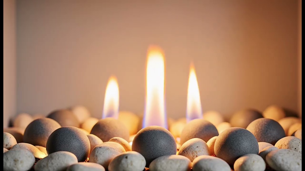 10 Hours Soft Crackling Fireplace 🔥 Dark Screen White Noise for Sleep, Study & Relaxation