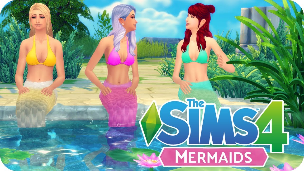 MERMAIDS MOD - SCALES, MERMAID TAILS & SIREN'S SONG | Sims 4 Mod Review