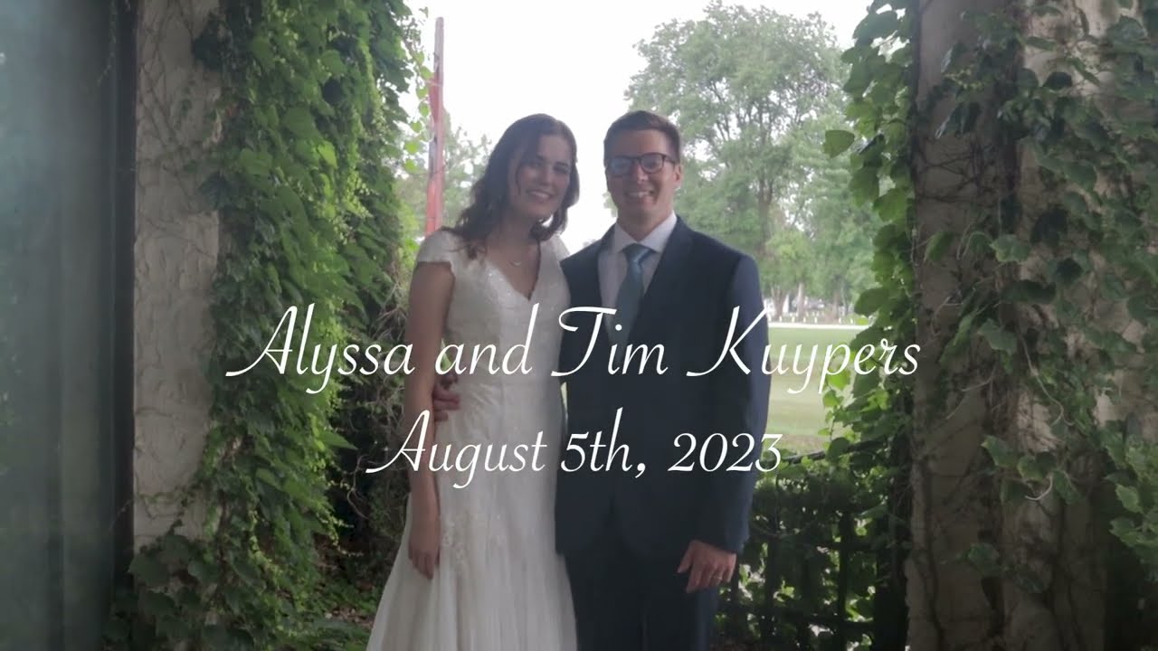 Tim and Alyssa wedding film trailer