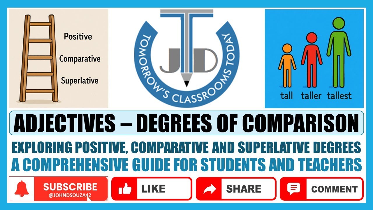 Adjectives | Degrees of Comparison