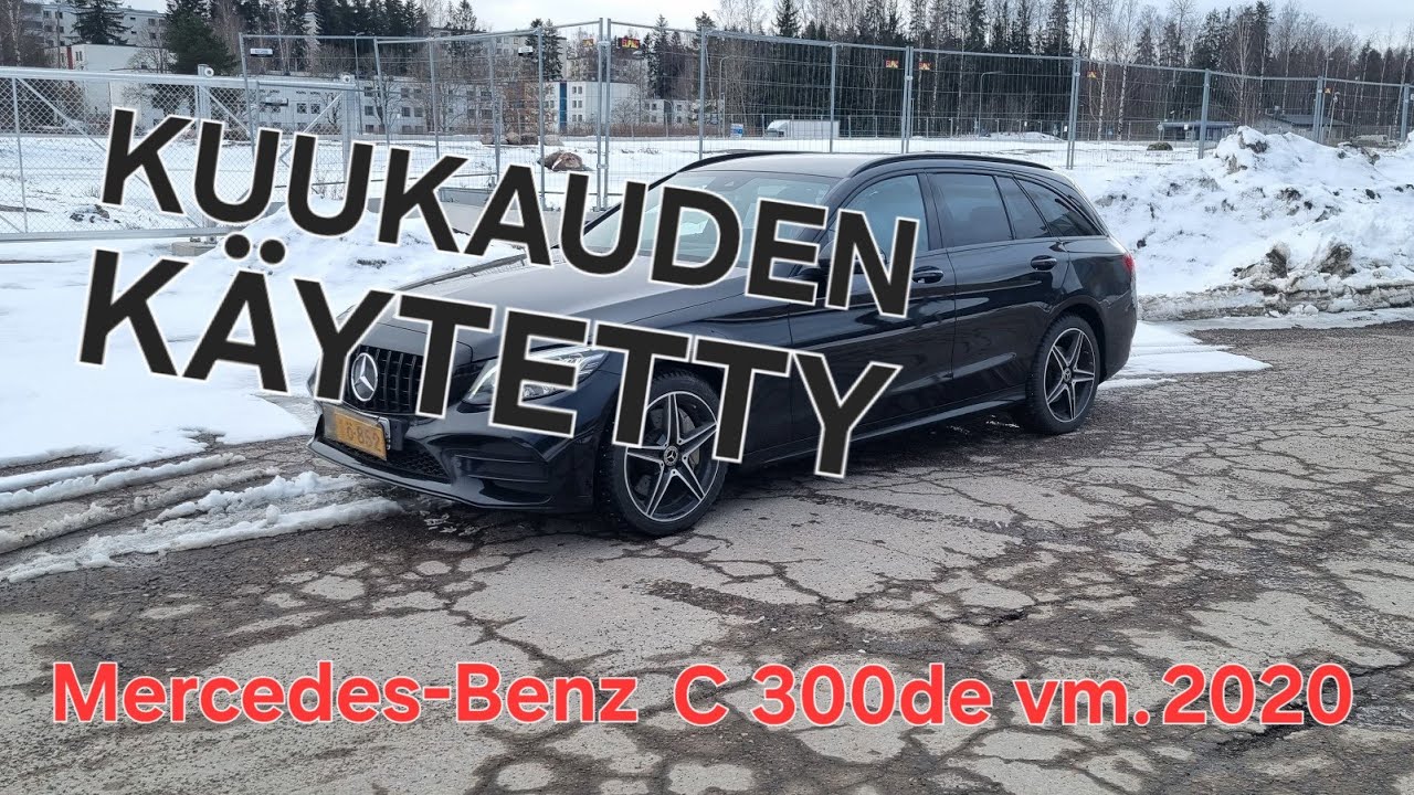 Koeajossa käytetty Mercedes-Benz C 300 de vm.2020 - Tyylikäs askel sähköistymiseen