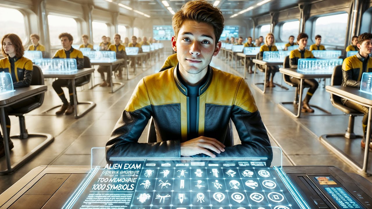 Alien Exam Forces All to Memorize 1000 Symbols—Human Wins by Turning Them Into a Song / HFY