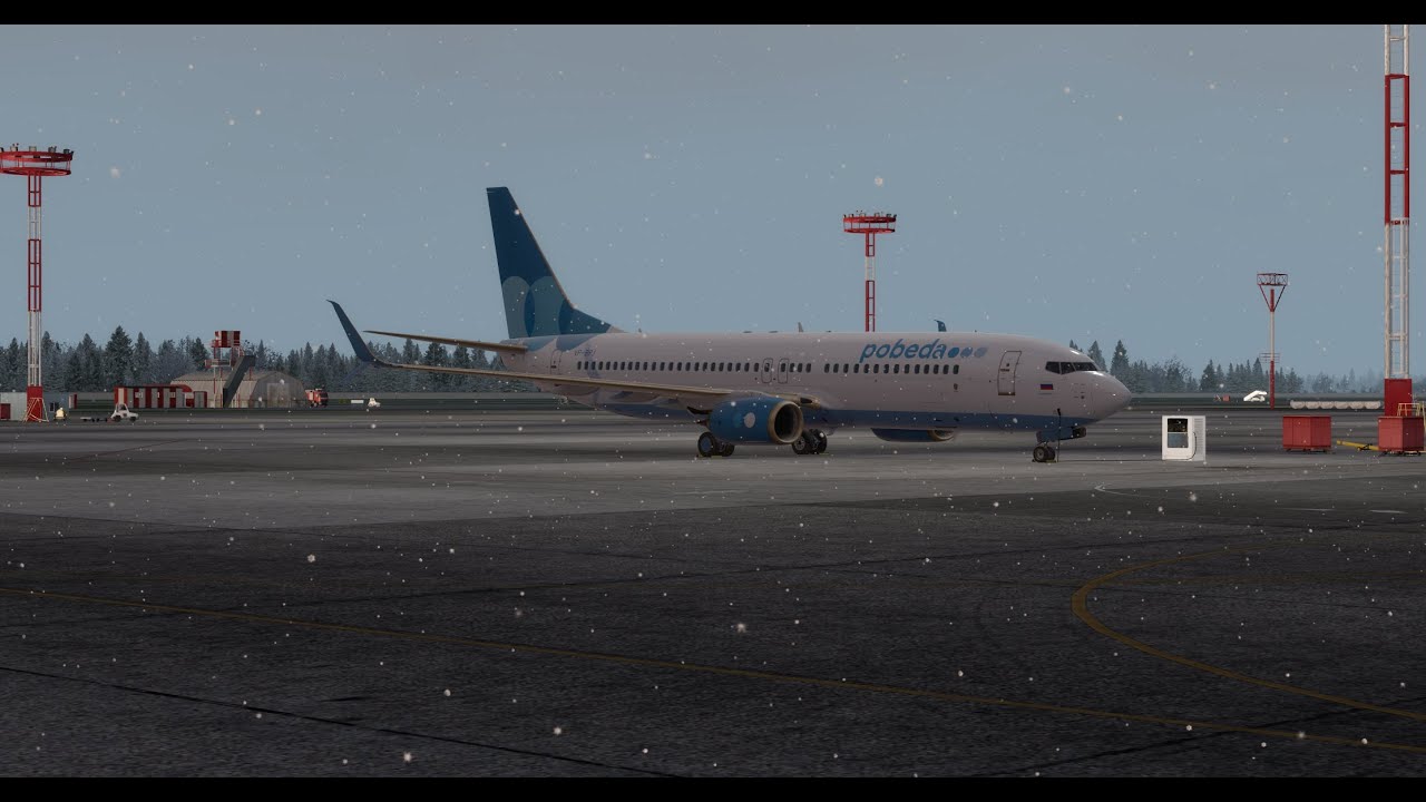 [P3D] UUDD - LEBL | PMDG 737-800