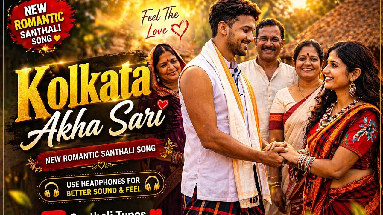 Kolkata Akha Sari | SanthaIi Romantic Cover Song | SanthaIi Tunes #santalimusic 