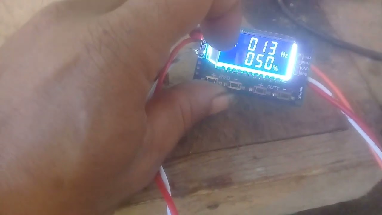 rangkean tes coil cdi PWM