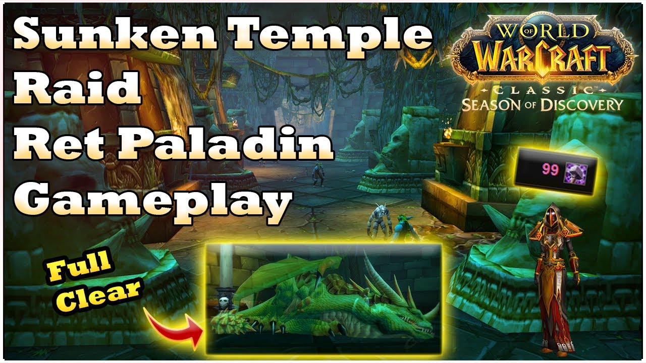 Sunken Temple Ret Paladin Full Clear [WoW SoD]