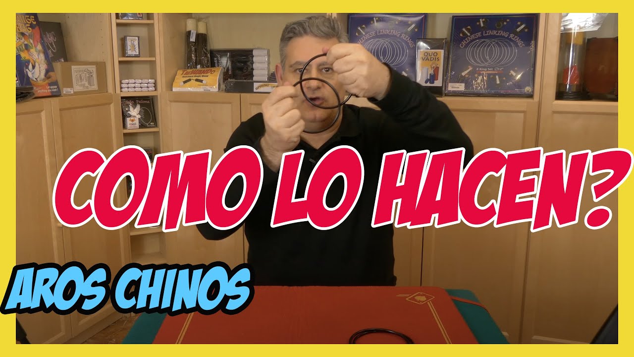 AROS CHINOS ¿COMO lo HACEN los MAGOS? por Dario Hueta mago en Valencia